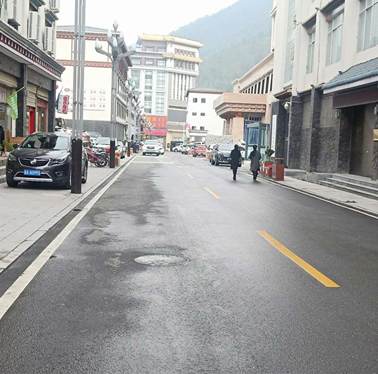 日喀则市亚东县环卫现场图